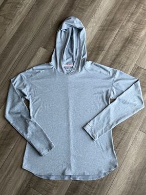 Women’s Columbia Lightweight Omni-Wick Hoodie Heather Blue Size M Outdoor Hiking